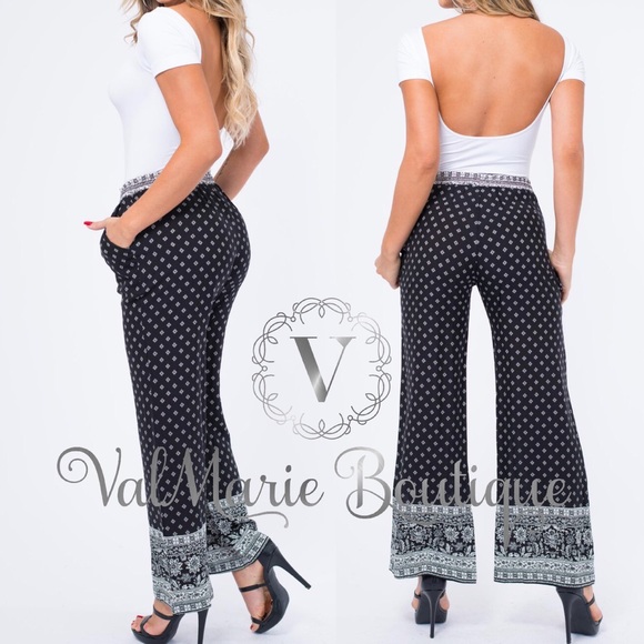 Tribal Wide leg pants - Picture 2 of 3